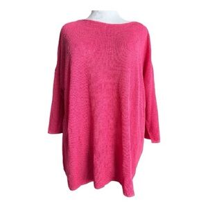 J. Jill Bright Pink Women's Sweater